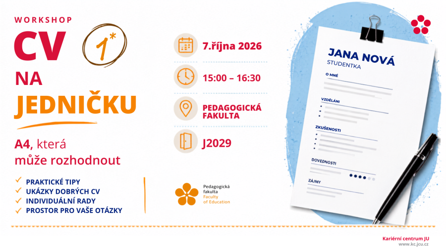 CV na jednicku PF ZS 2026 1